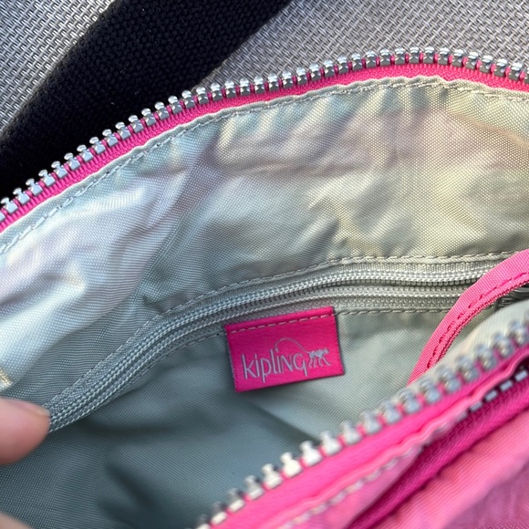 Pink Kipling Shoulder Bag - Picture 6 of 7